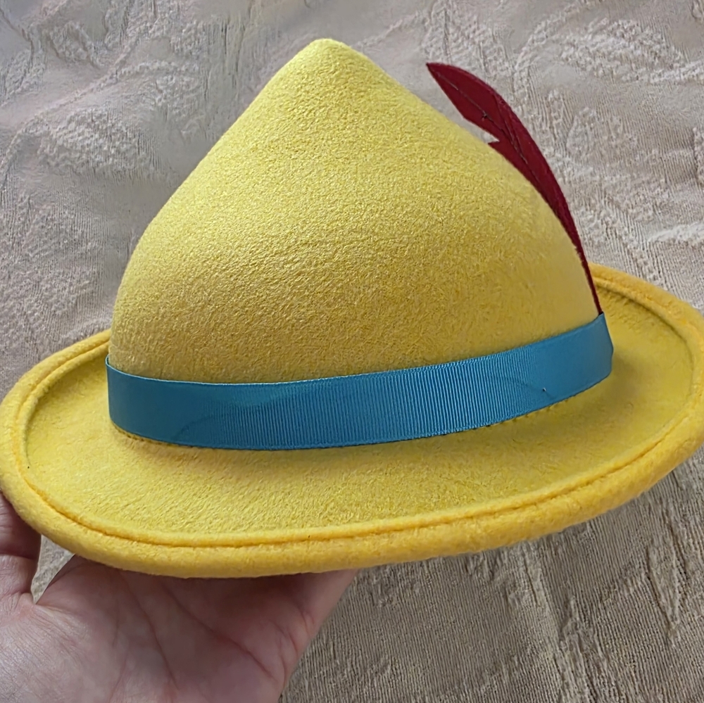 Disney Pinocchio Costume Outfit - Yellow, Red, Blue, Black - Picture 16 of 16